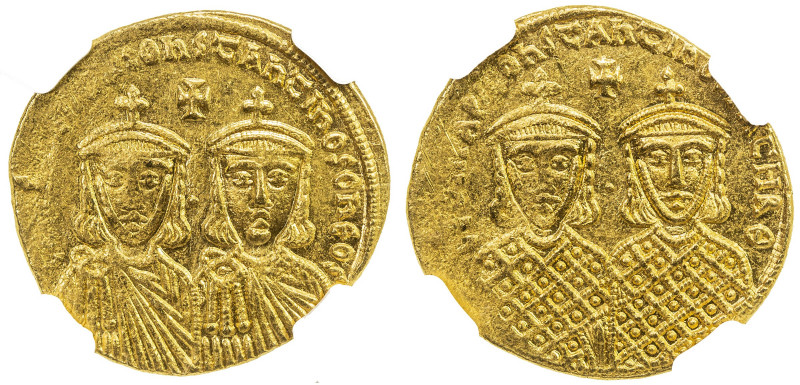 BYZANTINE EMPIRE: Leo IV, the Khazar, 775-780, AV solidus (4.42g), Constantinopl...