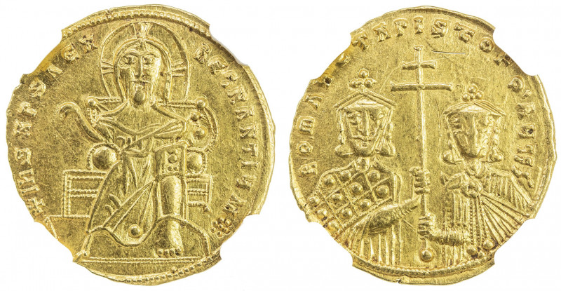 BYZANTINE EMPIRE: Romanus I Lecapenus, 920-944, AV solidus (4.40g), Constantinop...