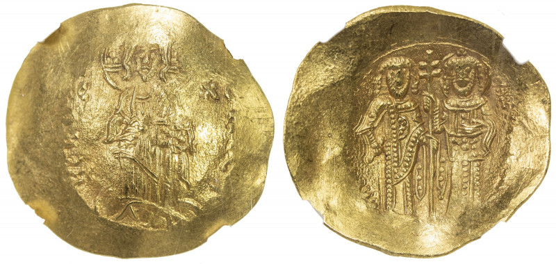 BYZANTINE EMPIRE: Alexius III Angelus-Comnenus, 1195-1203, AV hyperpyron (4.31g)...