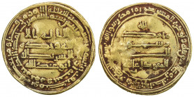 ABBASID: al-Mutawakkil, 847-861, AV dinar (4.20g), Marw, AH240, A-229.3, F-VF, R. 
Estimate: USD 220 - 260