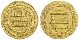 ABBASID: al-Muktafi, 902-908, AV dinar (4.30g), Madinat al-Salam, AH292, A-243.1, Bernardi-226Jh, bold strike, EF, R. 
Estimate: USD 240 - 300