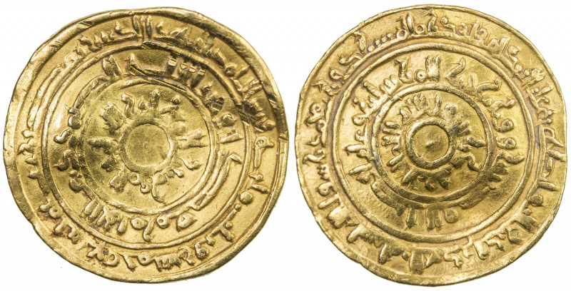 FATIMID: al-Mu'izz, 953-975, AV dinar (4.07g), Misr, AH359, A-697.1, Nicol-350, ...