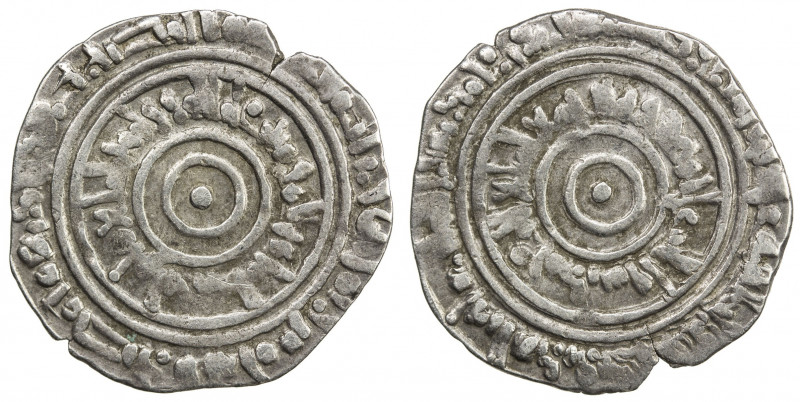 FATIMID: al-'Aziz, 975-996, AR ½ dirham (1.44g), Misr, AH385, A-705, Nicol-740, ...