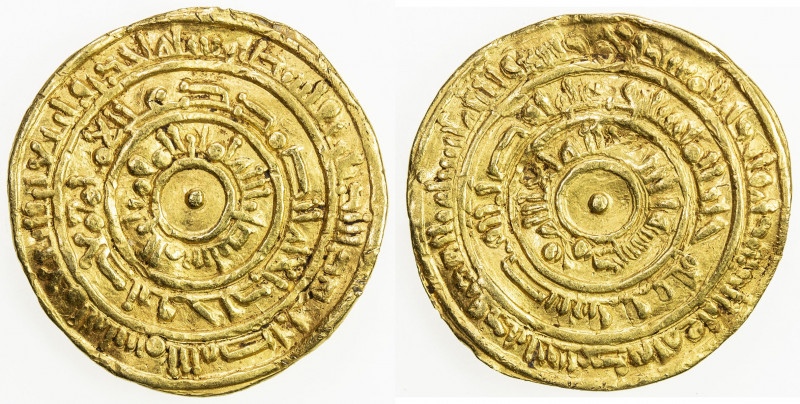 FATIMID: al-Mustansir, 1036-1094, AV dinar (3.78g), Filastin, AH441, A-719A, Nic...