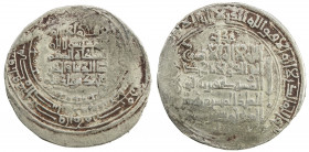 GREAT SELJUQ: Sanjar, as viceroy of the east, 1098-1117, pale AV dinar (3.57g), Balkh, AH499, A-1685A, citing Ghiyath al-Din Muhammad as the overlord,...