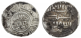 TIMURID: Timur, 1370-1405, AR 2 dinars (1.93g), Ardabil, AH789 (retrograde), A-2369, struck during Timur's first occupation of Adharbayjan, extremely ...