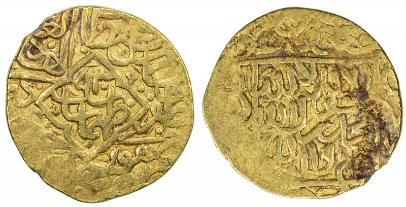 SAFAVID: Tahmasp I, 1524-1576, AV mithqal (4.64g), NM, AH930, A-2590, about 15% ...