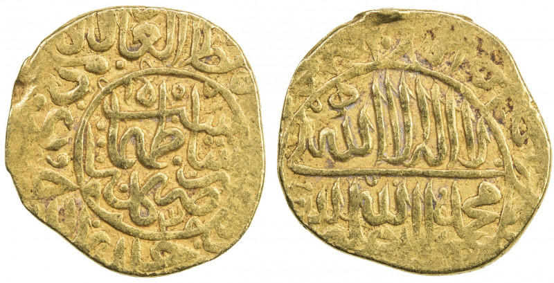 SAFAVID: Tahmasp I, 1524-1576, AV heavy ashrafi (3.89g), Kashan, AH938, A-A2593,...