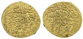 SAFAVID: Tahmasp I, 1524-1576, AV mithqal (4.63g), Tabriz, ND, A-M2593, ornate lozenge in obverse, style of circa AH954-970, VF, R. 
Estimate: USD 24...