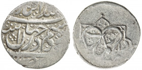 ZAND: 'Ali Murad Khan, 1781-1785, AR 1/3 rupi (3.80g), Rasht, ND/DM, A-2818, about 5% flat strike, otherwise attractive Very Fine.
Estimate: USD 200 ...