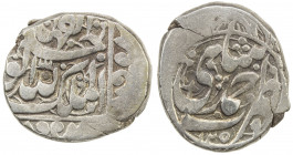 DURRANI: Safdar Jang, 1842-1843, AR rupee (8.99g), Ahmadshahi (=Qandahar), AH1259, A-V3150, al-mulku lillah al-wahid al qahhâr ("the kingship belongs ...
