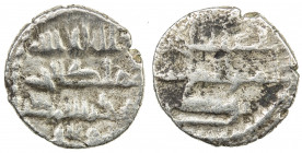 GOVERNORS OF SIND: Musa al-Barmaki, ca. 831-836, AR damma (0.50g), A-4518, FT-CS19, obverse la ilah illa Allah / al-malik al-haqq / muhammad rasul All...