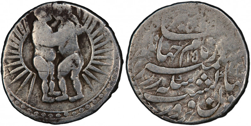 MUGHAL: Jahangir, 1605-1628, AR rupee (11.30g), Kashmir, AH102(9) year 15 (1620)...