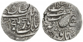 SIKH EMPIRE: AR rupee (10.95g), Kashmir, VS1879, KM-46.6, Herrli-06.07.04, issued for the governor Hari Singh (1820-1821), with his name in the obvers...