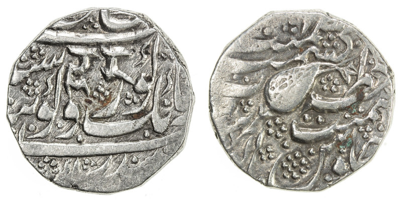 SIKH EMPIRE: AR rupee (10.94g), Kashmir, VS(18)79, KM-46.6, Herrli-06.06.04, iss...