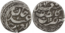 SINKIANG: Ya'qub Beg, 1865-1877, AR tanga (½ miscal) (1.75g), Kashgar, AH1294, Cr-37-1.2. A-P3090, NS-E10a, in the name of the Ottoman sultan ‘Abd al-...
