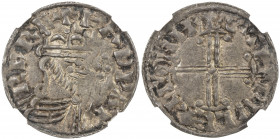 ENGLAND: Edward the Confessor, 1042-1066, AR penny, ND, Spink-1182, Hammer cross type, well struck with attractive deep toning, NGC graded XF45.
Esti...
