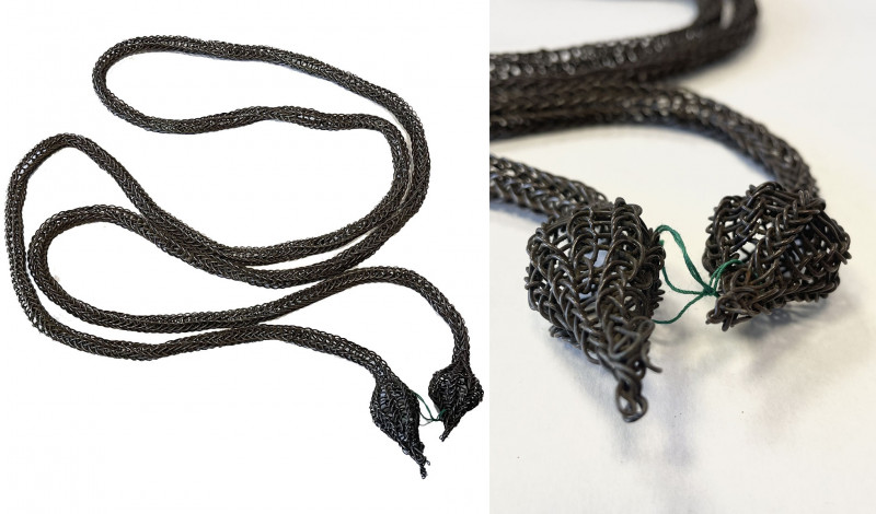 INDONESIA: SUMBA & SUMBAWA: loda copper chain (175g), Opitz p.205, ca. 175 cm, m...