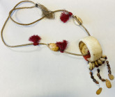 PAPUA NEW GUINEA: toea arm shell ring (112g), Opitz p.233 (Mwali), consisting of a large shell ring (ca. 65mm in diameter & 32mm tall), sewn together ...