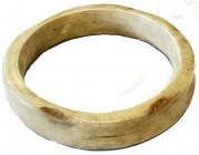 SOLOMON ISLANDS: conch shell armband (83.05g), ca. 85mm, thick ring with smooth, well-crafted surface, choice VF, ex Charles Opitz Collection. Acquire...