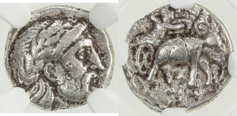 SELEUKID KINGDOM: Seleukos I Nikator, 312-281 BC, AR hemidrachm (2.32g), Seleuke...