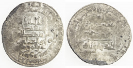 ABBASID: al-Muqtadir, 908-932, AR dirham (2.50g), Tarsus, AH319, A-246.2, clear mint & date, rare mint & scarcer than those dated 318, lightly crinkle...
