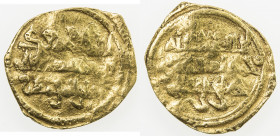 FATIMID: al-Mustansir, 1036-1094, AV ¼ dinar (0.98g), NM, ND, A-721, VF.
Estimate: USD 75 - 100