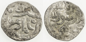 ILKHAN: Arghun, 1284-1291, AR dirham (2.38g), Herat, ND, A-2156R, 2-line Uighur legend above the obverse, mint below below // sikka balkh below the ka...