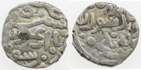 ILKHAN: Arghun, 1284-1291, AR dirham (2.68g), Shafurq(an), ND, A-2156R, 2-line Uighur legend above the obverse, mint below // sikka balkh below the ka...