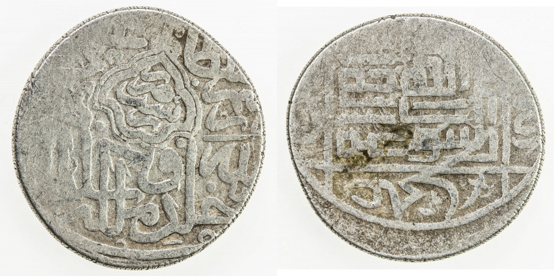 AQ QOYUNLU: Rustam, 1492-1497, AR light tanka (3.21g), Rasht, ND, A-2534.1, with...