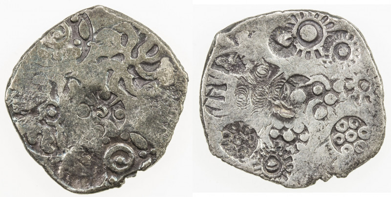 KASHI: Punchmarked series, ca. 525-465 BC, AR vimshatika (4.69g), Ra-768, about ...
