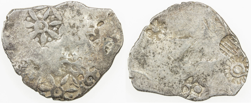 KASHI: Punchmarked series, ca. 525-465 BC, AR vimshatika (4.73g), Ra-805, unusua...