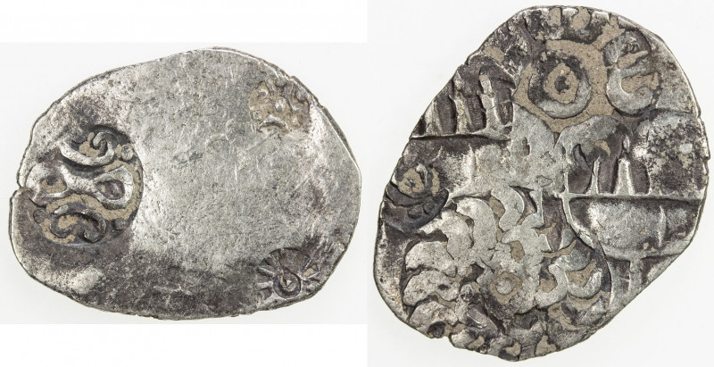 KASHI: Punchmarked series, ca. 525-465 BC, AR vimshatika (4.37g), Ra-902, "comb"...