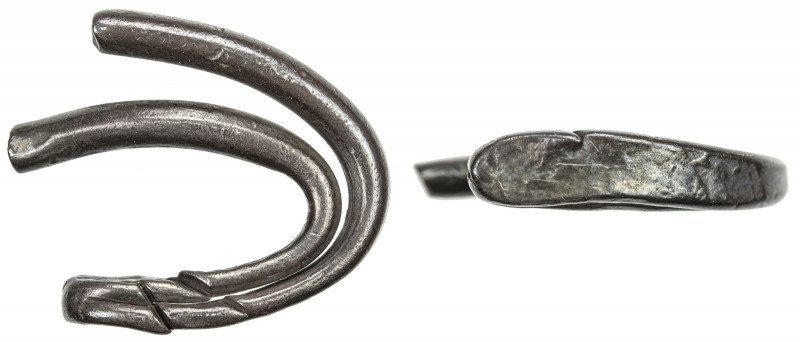 CEYLON: Anonymous, 16th/17th century, AR larin ("fish hook") (4.33g), originally...