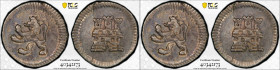 PHILIPPINES: Carlos IV, 1788-1808, AR ¼ real, ND (1788), KM-4, wide castle, tail touches lion, PCGS graded MS62.
Estimate: USD 75 - 100