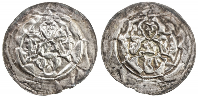 MEISSEN: Dietrich the Distressed, 1197-1221, AR bracteate (0.94g), ND, Bonhoff-1...