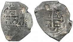 MEXICO: Felipe V, 1700-1748, cob AR 8 reales (26.89g), DM, KM-47, Fine.
Estimate: USD 75 - 100