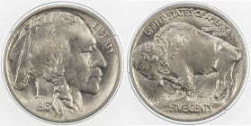 UNITED STATES: 5 cents, 1913, PCGS graded MS64, Buffalo type I, in OGH PCGS "rattler" GEN-1.2 holder. James Earle Fraser's new nickel debuted in late ...