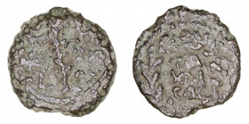 Monedas Antiguas
Judea
Valerio Grato
Prutah. AE. (15-26 d.C.). Prefectos y Procuradores Romanos. 2.03g. Hendin 646. BC-.