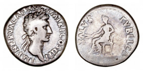 Imperio Romano
Nerva
Denario. AR. Roma. (96-98). R/SALVS PVBLICA. 3.23g. RIC.20. Escasa. MBC-/BC.