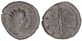 Imperio Romano
Claudio II
Antoniniano. AE. (268-270). R/SALVS AVG., en exergo E. 3.75g. RIC.-. MBC-.