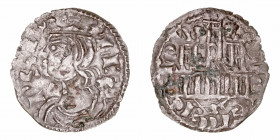Monedas Medievales
Corona Castellano Leonesa
Alfonso XI
Cornado. VE. Sevilla. Con S entre marcas angulares bajo el castillo. 0.91g. AB.340.4. Algún...