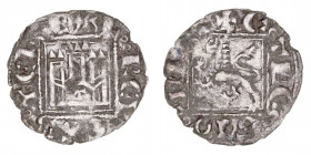 Monedas Medievales
Corona Castellano Leonesa
Alfonso XI
Noven. VE. Toledo. Con T en la puerta del castillo. 0.58g. AB.359.1. MBC-.