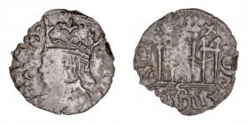 Monedas Medievales
Corona Castellano Leonesa
Juan II
Cornado. VE. Sevilla. Con S bajo el castillo. 0.59g. AB.633. BC-.