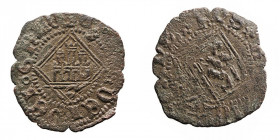 Monedas Medievales
Corona Castellano Leonesa
Enrique IV
Blanca de rombo. VE. Córdoba. Con C bajo el castillo. AB.829. Escasa. BC+.