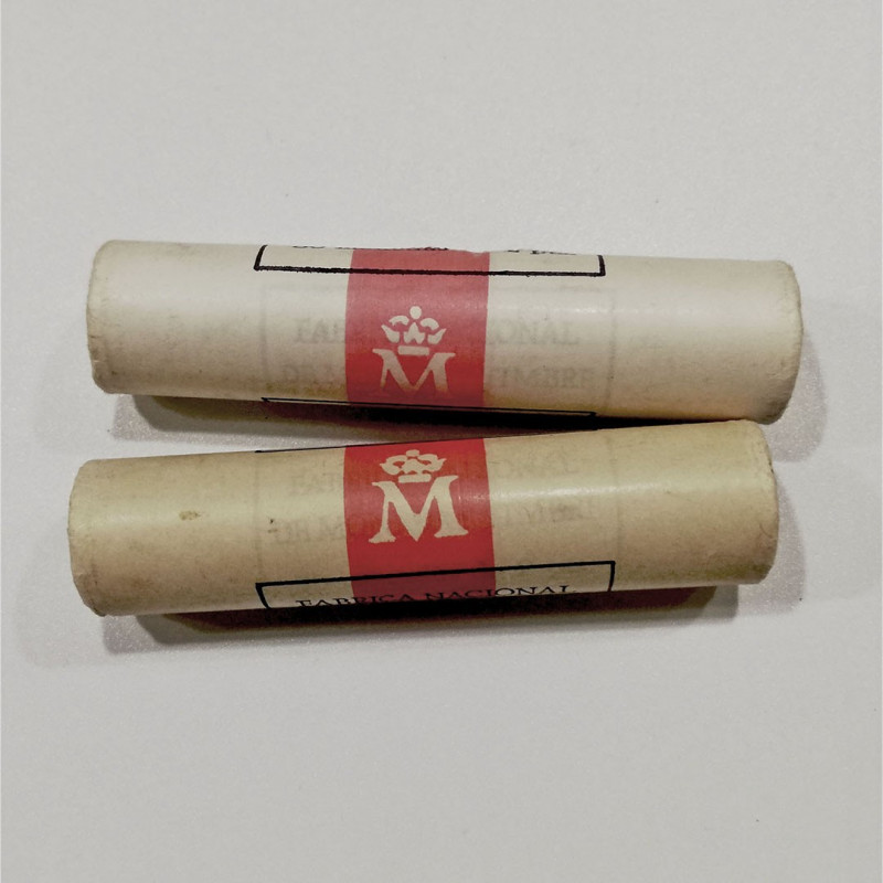 La Peseta
Juan Carlos I
2 Pesetas. Aluminio. Lote de 2 cartuchos FNMT (contien...