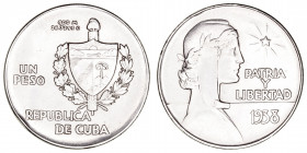 Monedas Extranjeras
Cuba
Peso. AR. 1938. 26.71g. KM.22. MBC+.