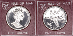 Monedas Extranjeras
Isla de Man Isabel II
Corona. Cuproníquel. 1995. Aircraft of World War II Series. KM.510. En estuche de plástico original. (SC)....