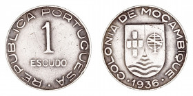 Monedas Extranjeras
Mozambique
Escudo. Cuproníquel. 1936. 7.96g. KM.66. Escasa. MBC.