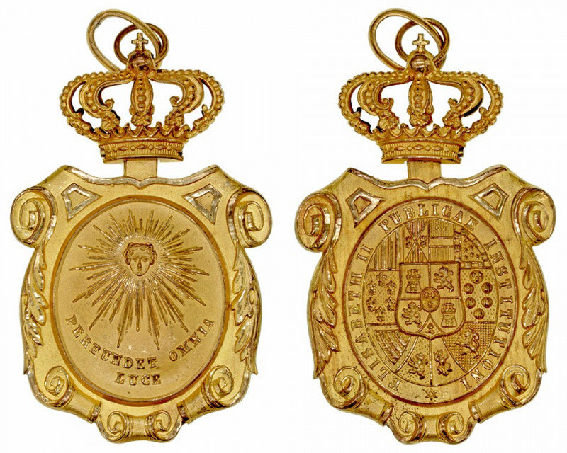 Medallas
Medalla. AE. Poder Judicial (Elisabeth II Publicae Institutioni). Dora...